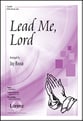 Lead Me Lord SATB choral sheet music cover